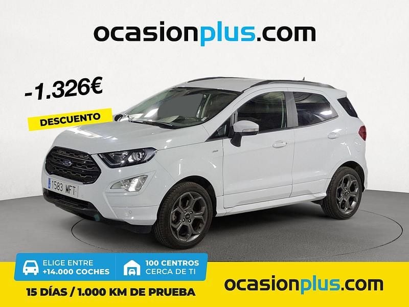 Blanco Usado 2023 Ford Ecosport ST-Line SUV | 14.590 € (Precio justo) - Imagen 1/4