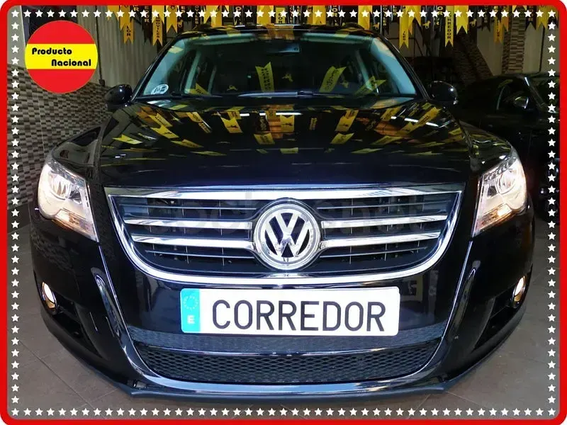 Usado VW Tiguan 140 CV (102 kW) 2011 Negro SUV