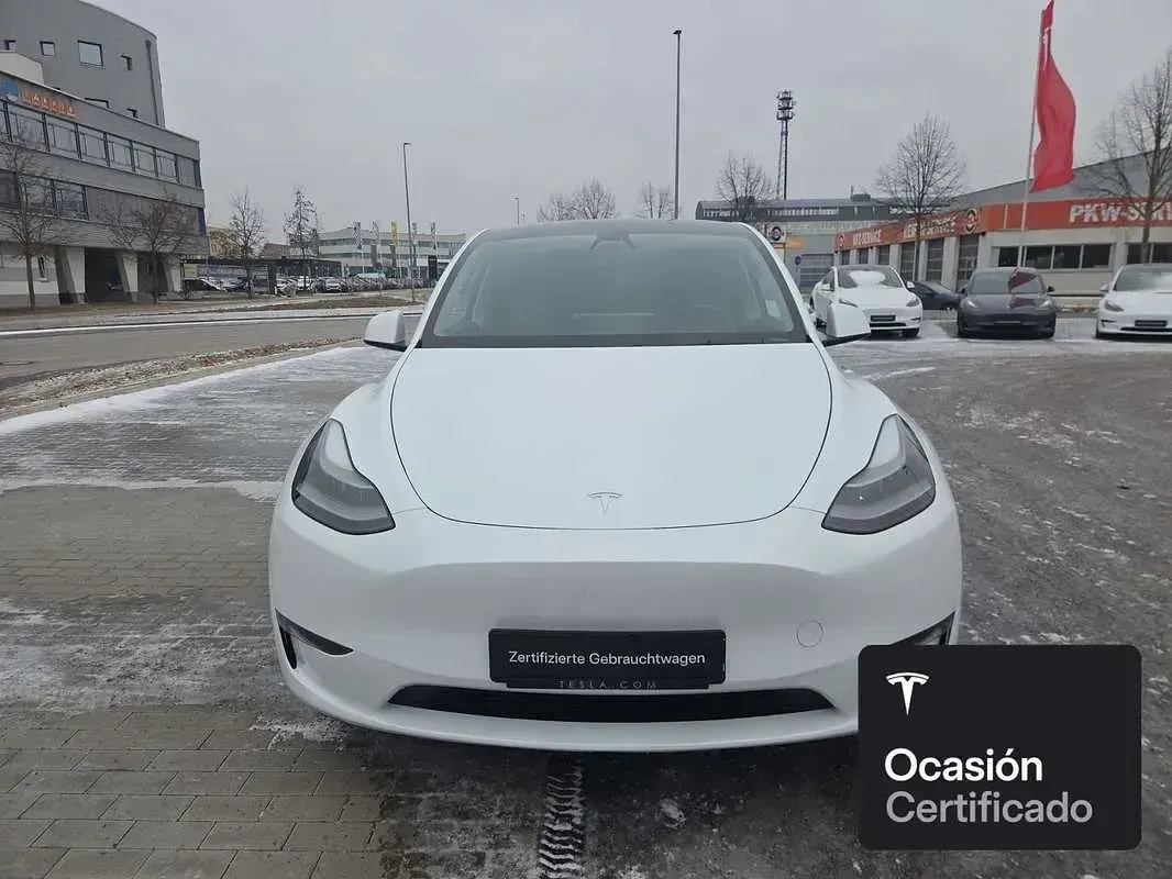 Occasion Tesla Model Y Long Range AWD 189 kW (258 PK) 2022 Wit SUV