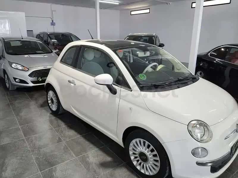 Usado Fiat 500 Pop 69 CV (50 kW) 2012 Blanco Berlina