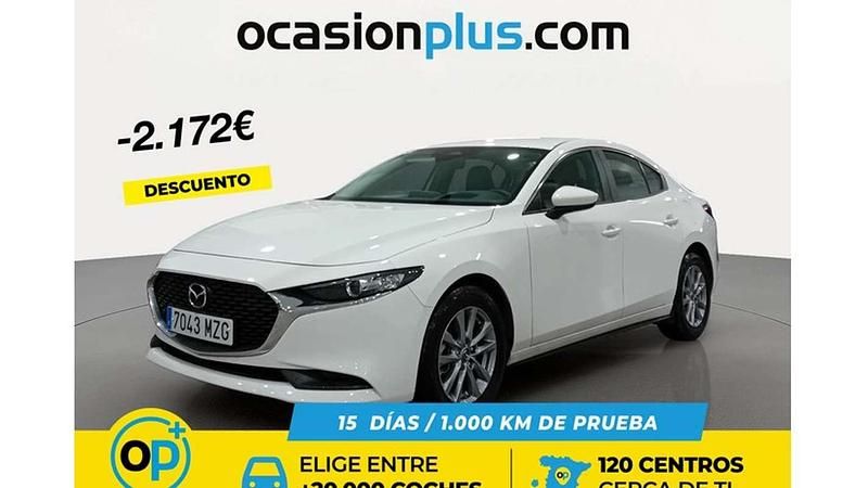 Usado Mazda 3 Prime-Line 140 CV (102 kW) 2025 Blanco Berlina