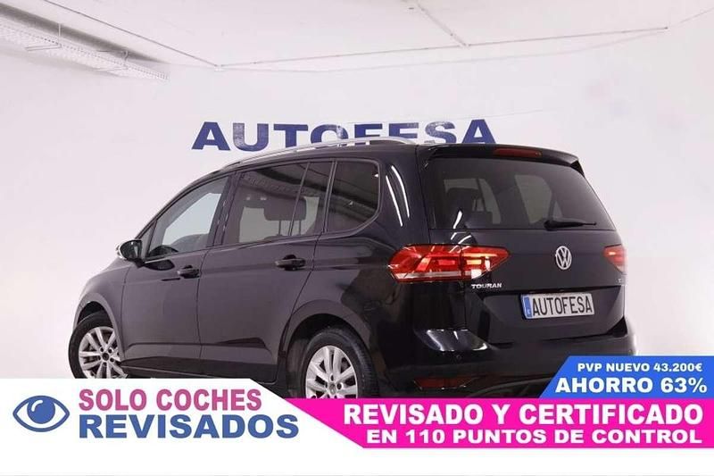 Usado VW Touran 150 CV (110 kW) 2016 Negro Monovolumen