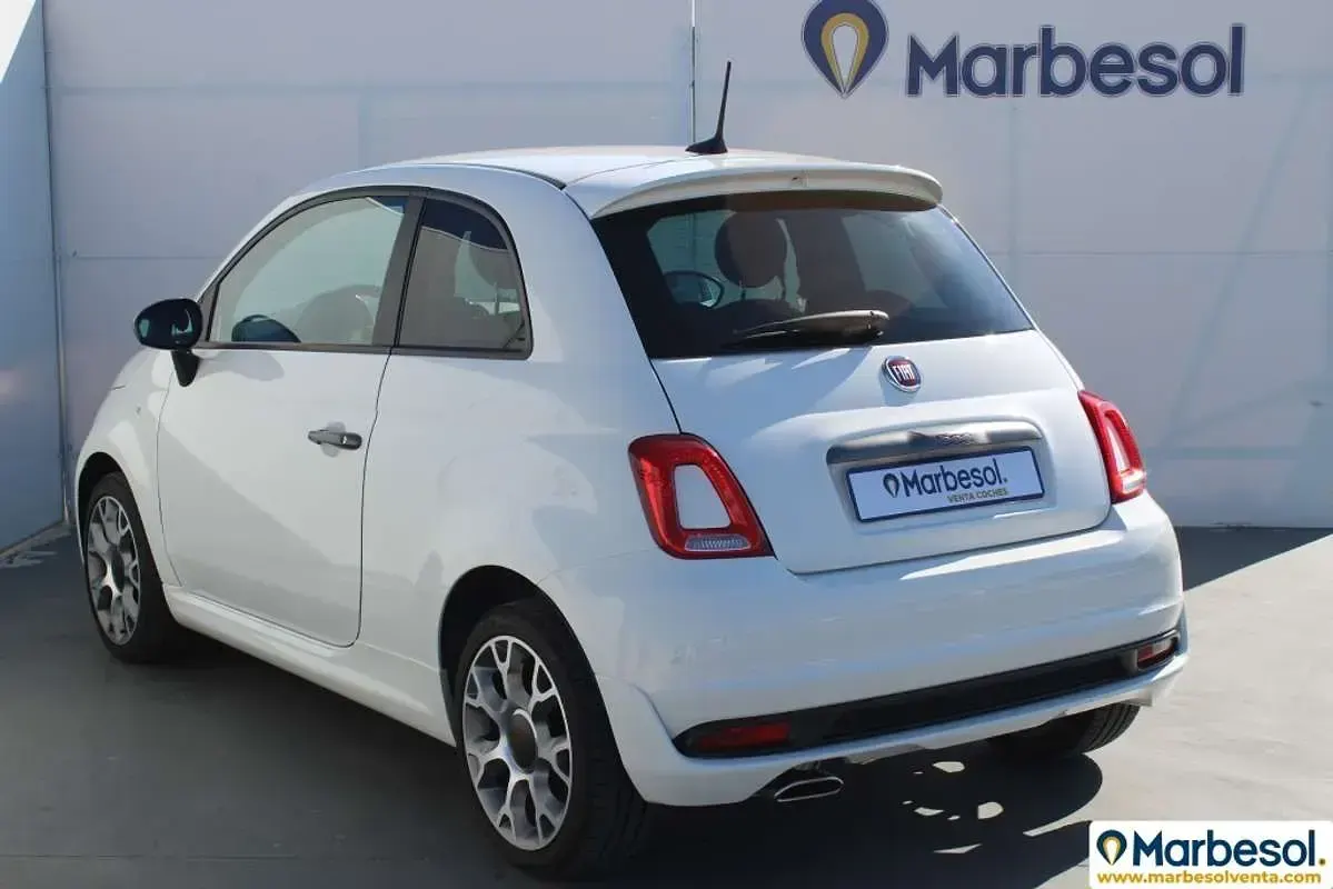 Usado Fiat 500 S 69 CV (50 kW) 2019 Blanco Utilitario