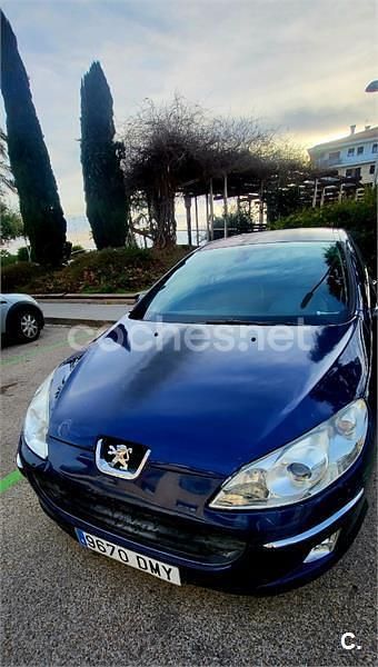 Usado Peugeot 407 136 CV (100 kW) 2005 Azul Berlina