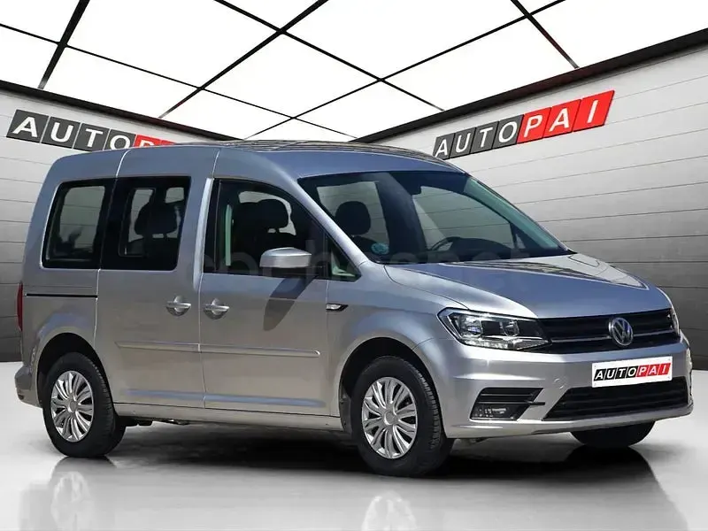 Usado VW Caddy Edition 102 CV (75 kW) 2019 Gris / plata Monovolumen
