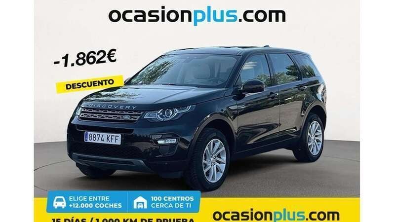 Negro Usado 2017 Land Rover Discovery Sport SE SUV | 20.490 € (Precio justo) - Imagen 1/4