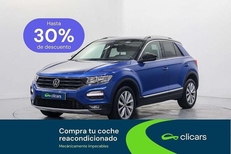 Usado VW T-Roc Advance 150 CV (110 kW) 2021 Azul SUV