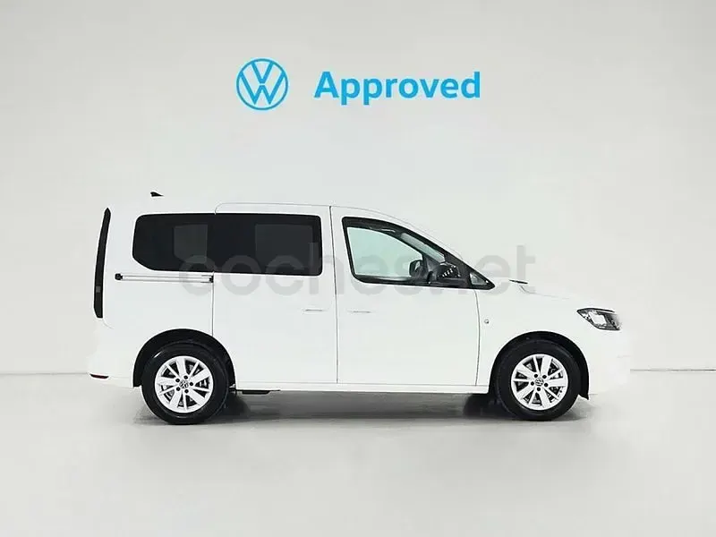 Usado VW Caddy 102 CV (75 kW) 2025 Blanco Monovolumen