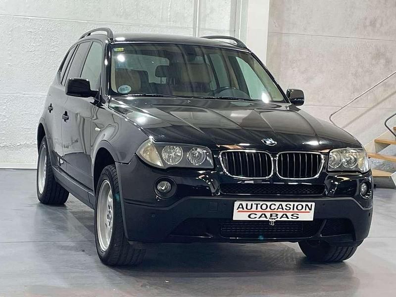Usado BMW X3 150 CV (110 kW) 2007 Negro SUV