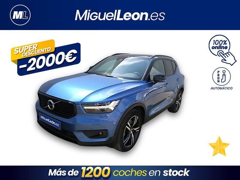Azul Usado 2021 Volvo XC40 R-Design SUV | 24.985 € (Precio justo) - Imagen 1/2