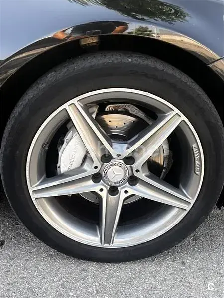 Usado Mercedes C220 AMG 170 CV (125 kW) 2016 Negro Familiar