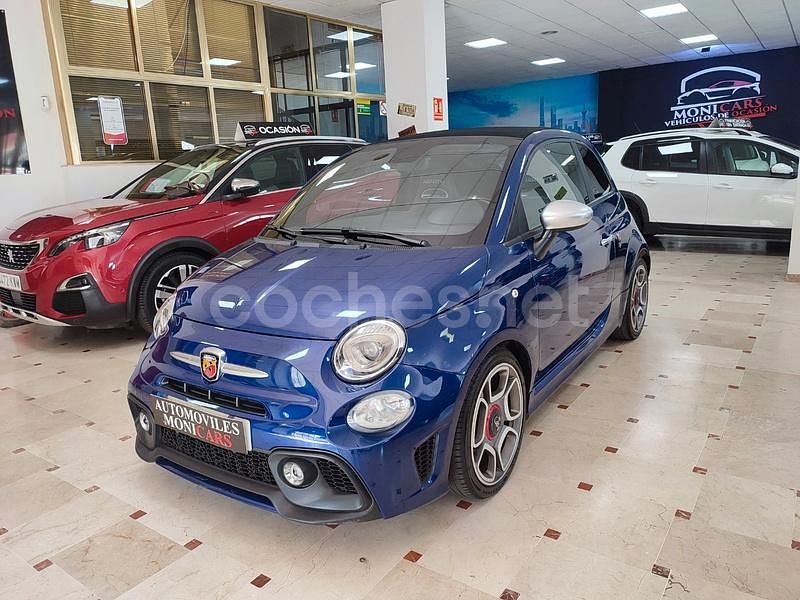 Azul Usado 2021 Abarth 500C Descapotable | 18.950 € (Precio justo) - Imagen 1/4