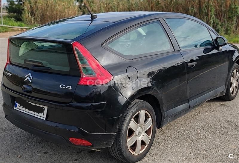 Usado Citroën C4 90 CV (66 kW) 2008 Negro Berlina