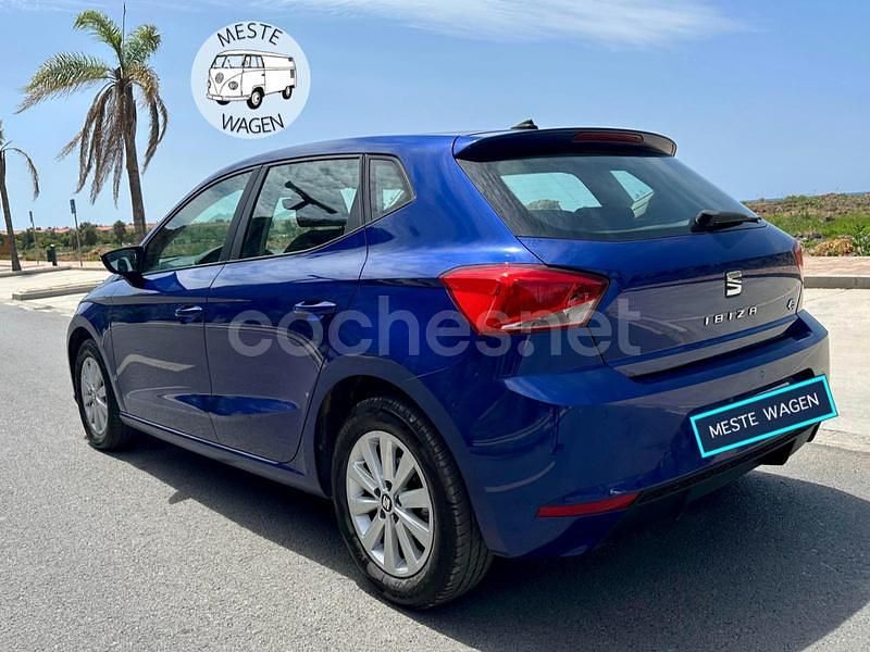 Usado Seat Ibiza Style 110 CV (80 kW) 2021 Azul Berlina