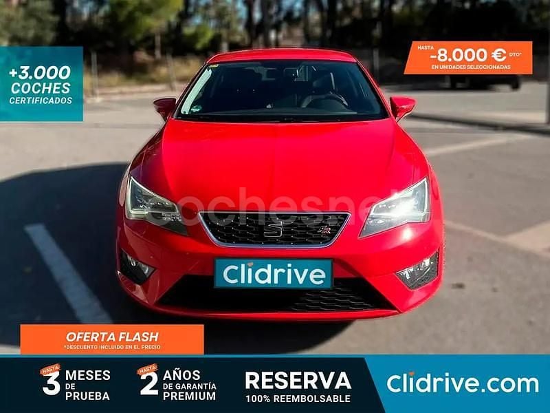 Rojo Usado 2014 Seat Leon FR Berlina | 7990 € (Buen precio) - Imagen 1/3