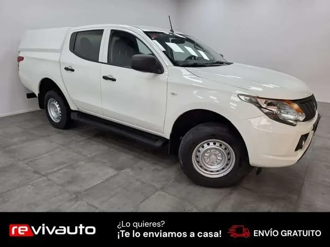 Usado Mitsubishi L200 2018 Blanco Pickup/Camioneta
