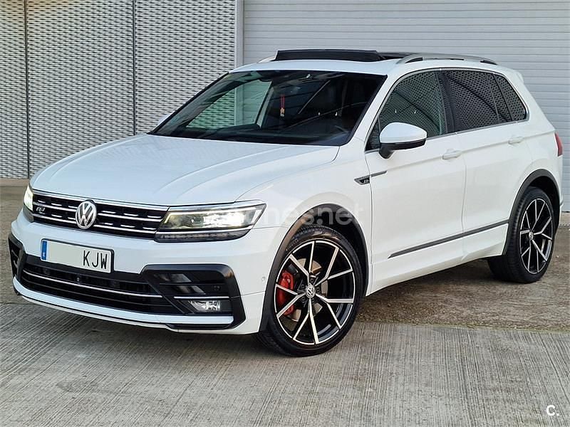 Blanco Usado 2018 VW Tiguan Sportline SUV | 21.500 € (Precio justo) - Imagen 1/4