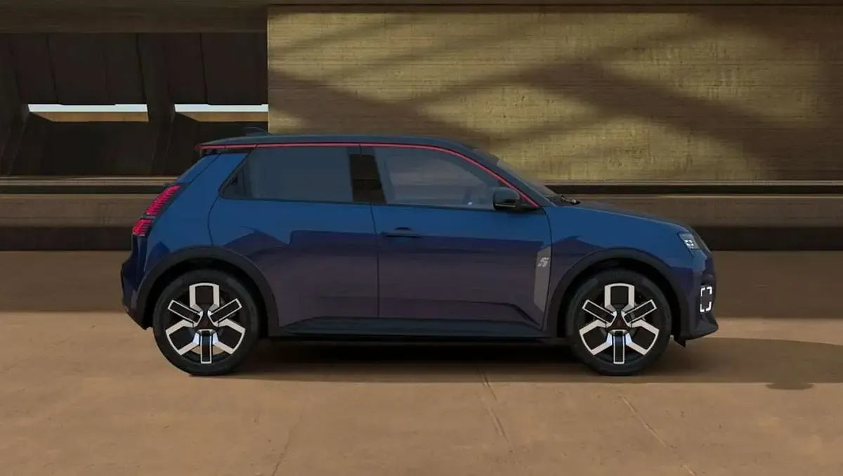 Usado Renault R5 Techno 89 kW (122 CV) 2025 Azul Utilitario