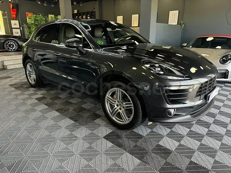 Usado Porsche Macan 258 CV (189 kW) 2016 Azul SUV