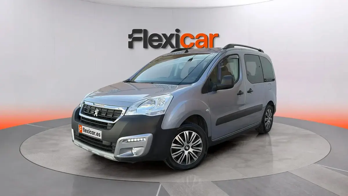 Usado Peugeot Partner 110 CV (80 kW) 2018 Gris Monovolumen