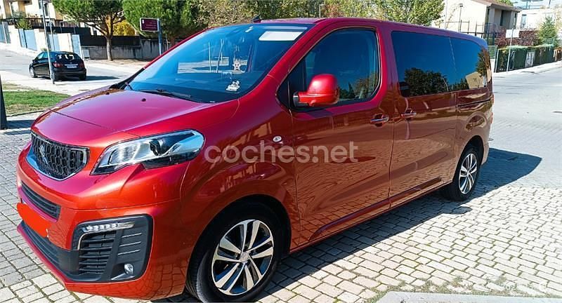 Rojo Usado 2018 Peugeot Traveller Allure Monovolumen | 26.800 € (Un poco caro) - Imagen 1/4