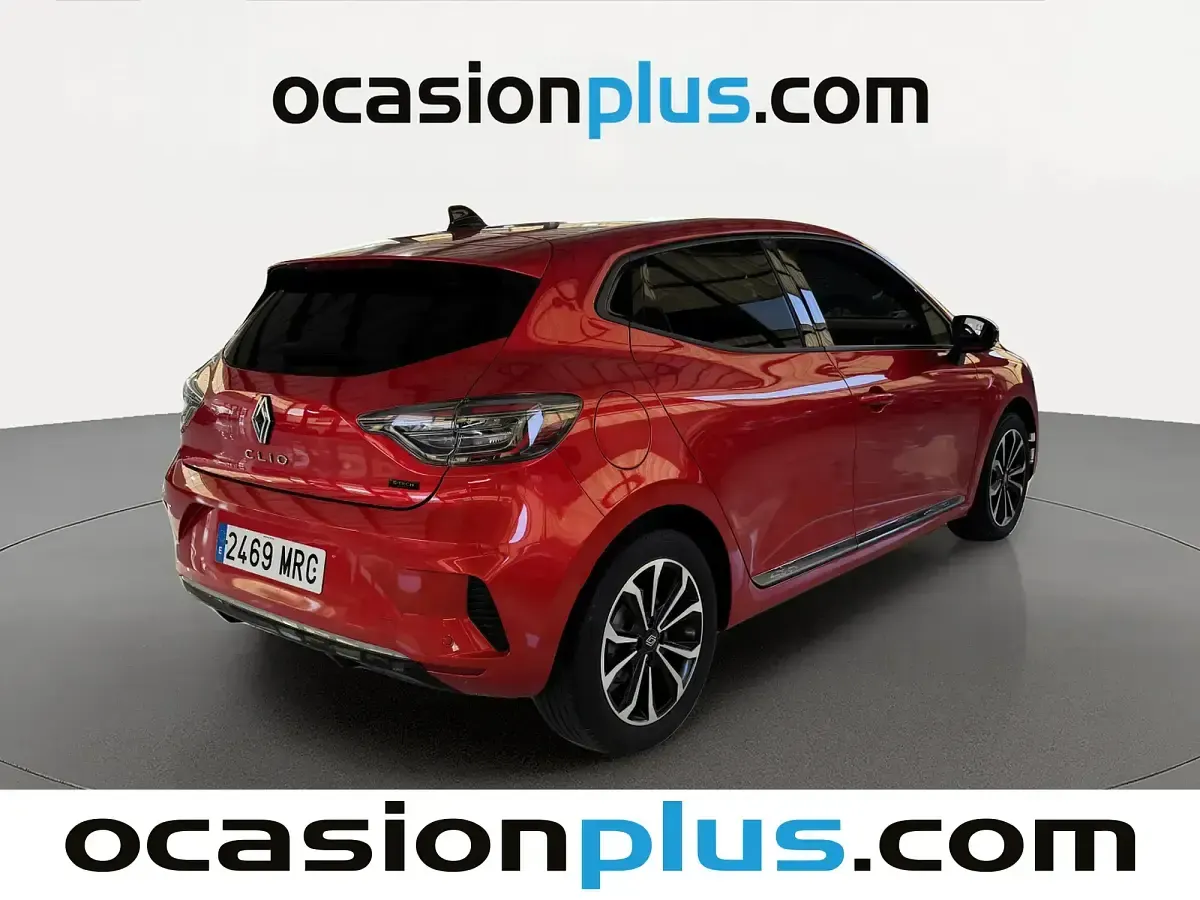 Usado Renault Clio V Techno 143 CV (105 kW) 2024 Rojo