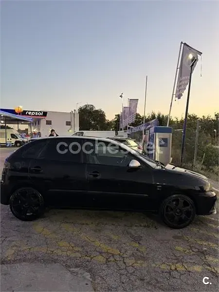 Usado Seat Ibiza FR 130 CV (95 kW) 2007 Negro Utilitario