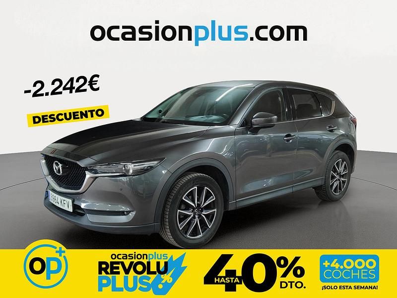 Usado Mazda CX-5 160 CV (117 kW) 2017 Gris SUV