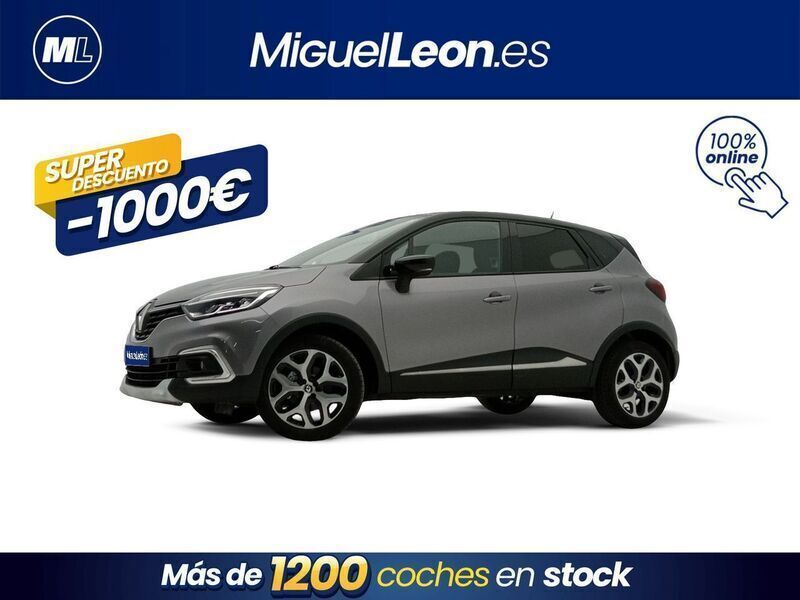 Gris / plata Usado 2019 Renault Captur Zen SUV | 13.985 € (Precio justo) - Imagen 1/3