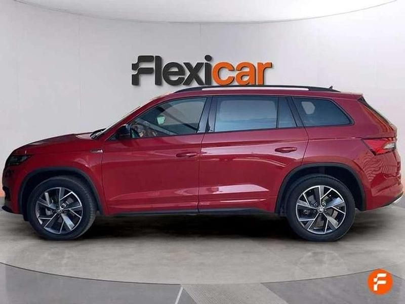 Usado Skoda Kodiaq Scout 4x4 150 CV (110 kW) 2019 Rojo SUV