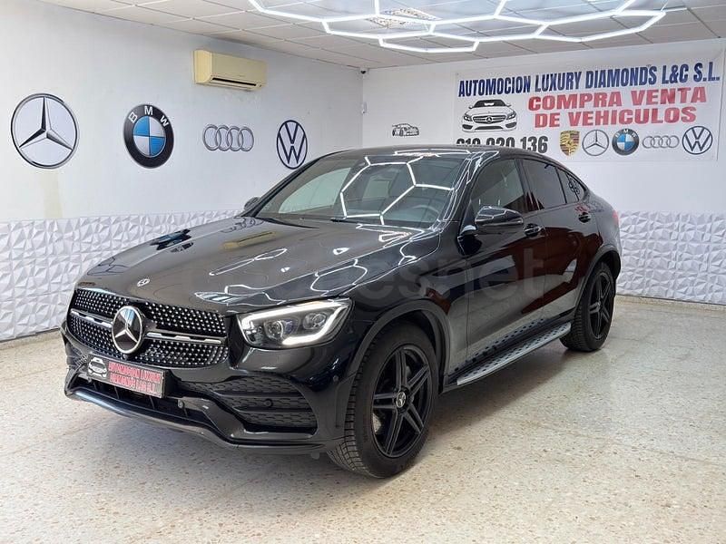 Usado Mercedes GLC300e 258 CV (189 kW) 2020 Negro Coupe
