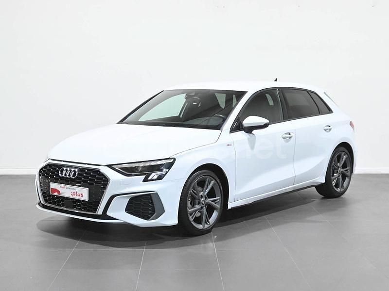 Usado Audi A3 S-Line 150 CV (110 kW) 2023 Blanco Berlina