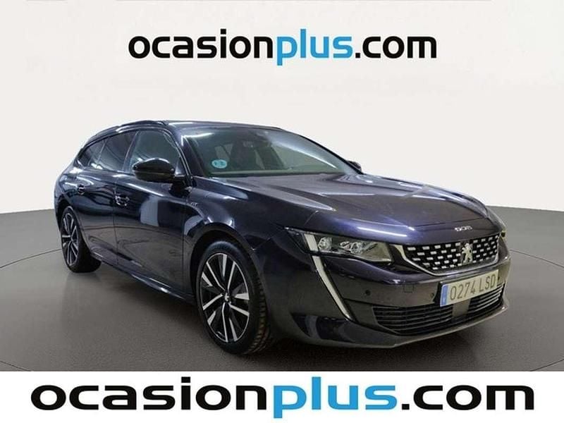 Usado Peugeot 508 SW GT 131 CV (96 kW) 2021 Azul Familiar