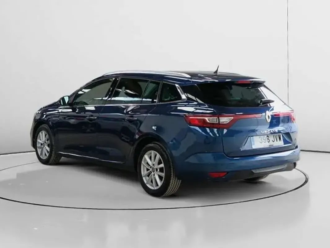 Usado Renault Mégane GrandTour Intens 101 CV (74 kW) 2016 Azul Familiar