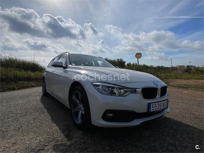 Blanco Usado 2016 BMW 320 Efficient Dynamics Familiar | 13.995 € (Precio justo) - Imagen 1/4