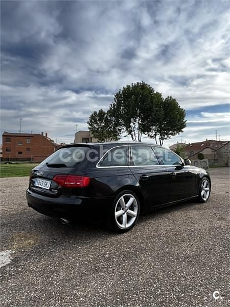 Usado Audi A4 S-Line 240 CV (176 kW) 2009 Negro Familiar