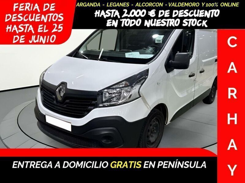 Usado Renault Trafic 95 CV (69 kW) 2018 Blanco Monovolumen