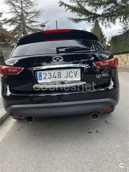 Usado Infiniti QX70 Premium 320 CV (235 kW) 2015 Negro SUV