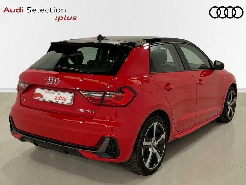 Usado Audi A1 Sportback S-Line 150 CV (110 kW) 2019 Rojo Utilitario