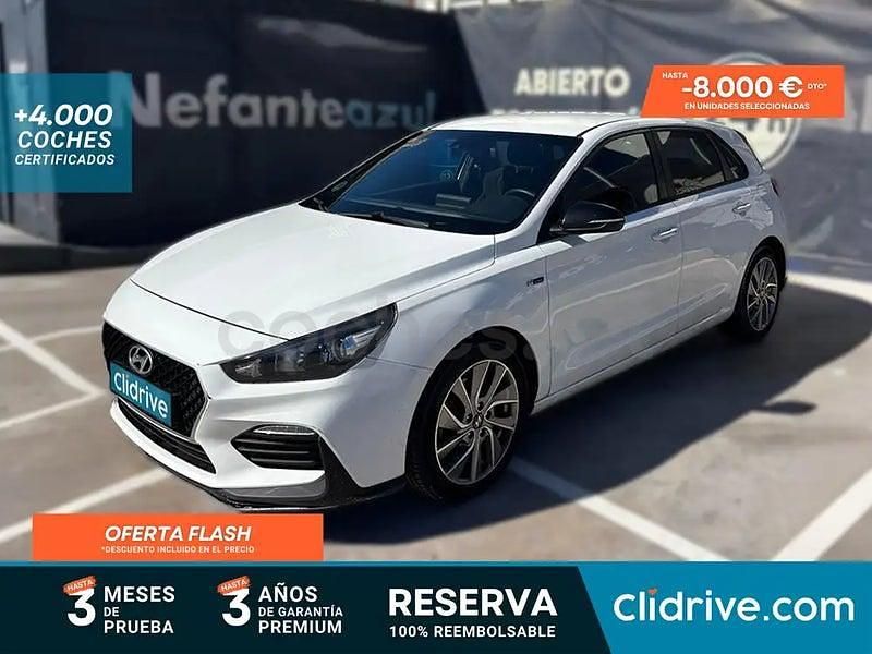 Usado Hyundai i30 N Line 120 CV (88 kW) 2019 Blanco Berlina