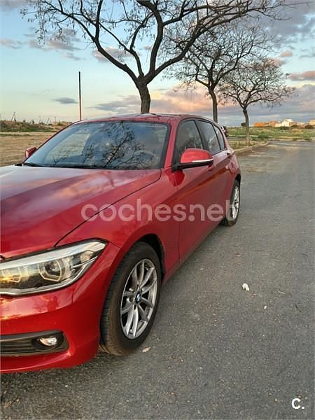 Usado BMW 116 116 HP (85 kW) 2018 Vermelho Citadino