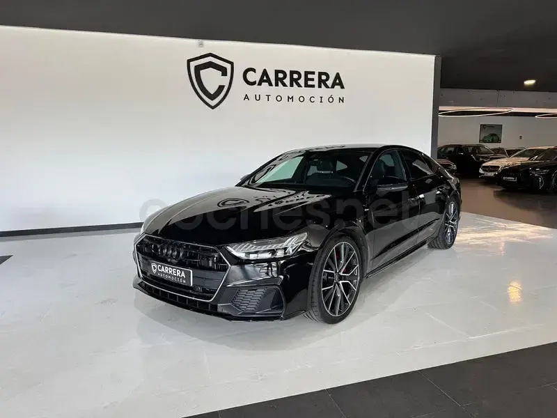 Usado Audi A7 Sportback S-Line 286 CV (210 kW) 2018 Negro Utilitario