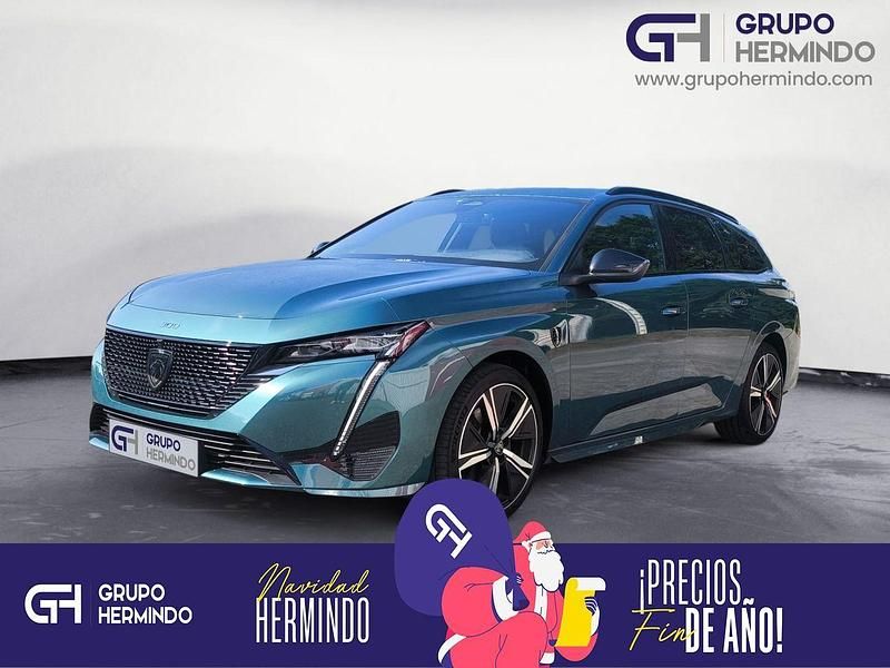Usado Peugeot 308 SW GT 130 CV (95 kW) 2023 Azul Familiar