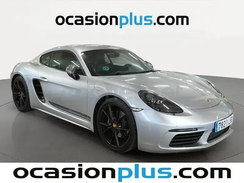 Usado Porsche 718 Cayman T 300 CV (220 kW) 2019 Gris / plata Coupe