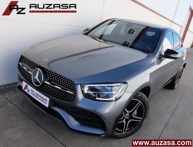 Usado Mercedes GLC220 194 CV (142 kW) 2022 Gris Coupe