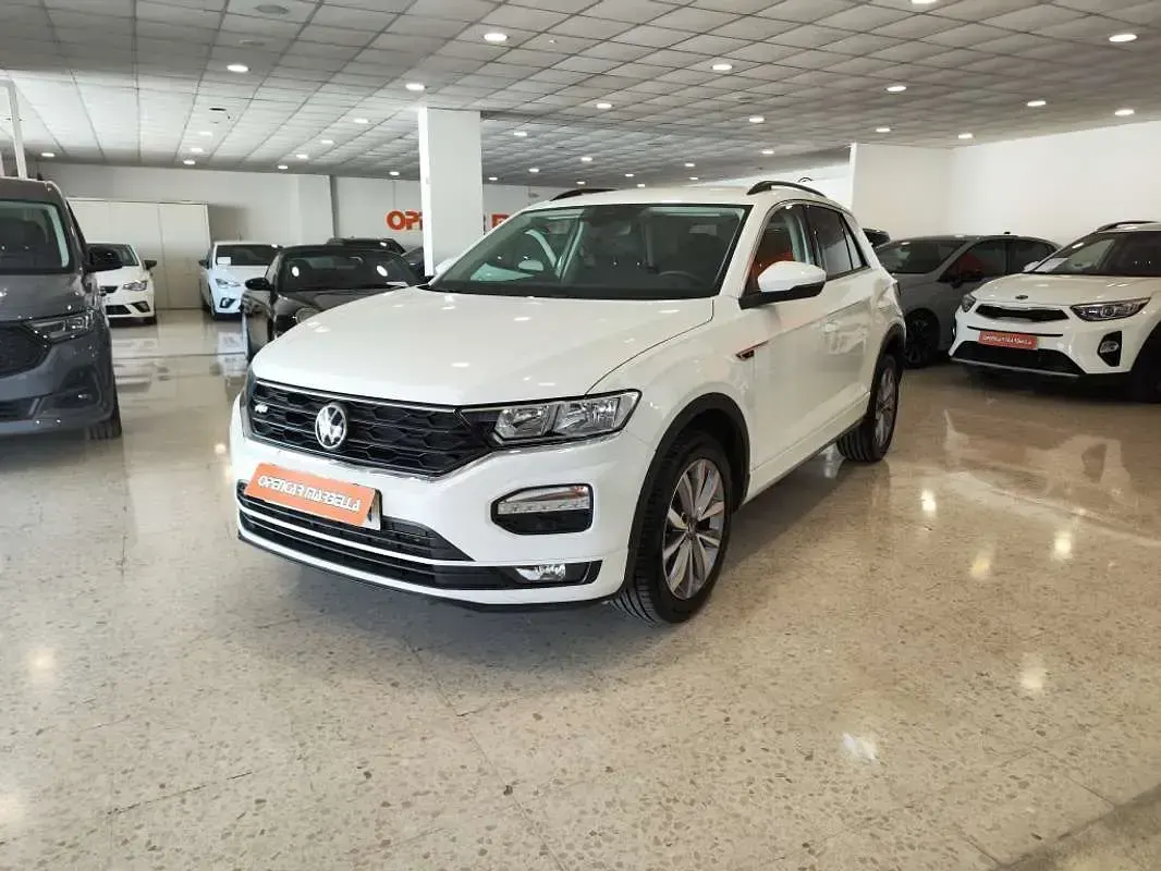 Usado VW T-Roc Advance 110 CV (80 kW) 2022 Blanco SUV