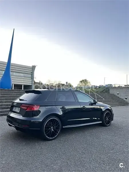 Usado Audi A3 S-Line 150 CV (110 kW) 2020 Negro Berlina