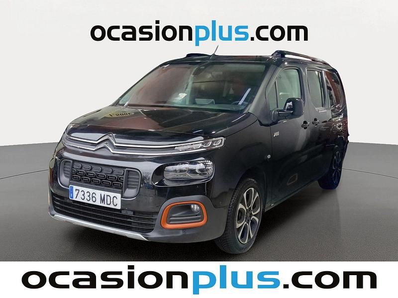 Negro Usado 2022 Citroën Berlingo Shine Monovolumen | 20.319 € (Buen precio) - Imagen 1/4