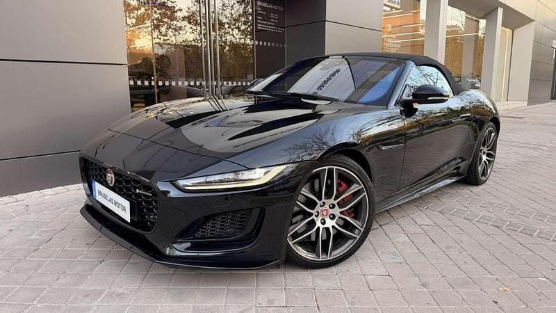 Negro Usado 2021 Jaguar F-Type R-Dynamic Descapotable | 74.900 € (Precio justo) - Imagen 1/4