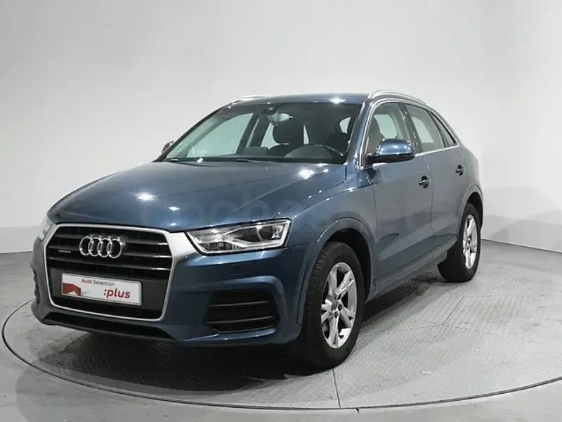 Usado Audi Q3 Sport 150 CV (110 kW) 2015 Azul SUV